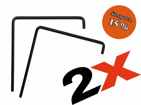 2x Inbus (2er-SET) 4 mm - 15% sparen