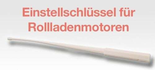 Rollladen-Einstellpin Für Rohrmotoren – 20 Cm, Blau, Flexibel & Langlebig, Zum Einstellen Der Endpunkte