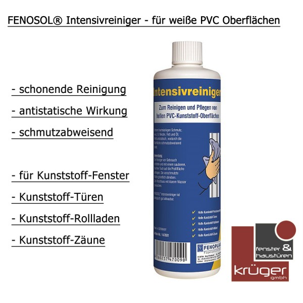 FENOSOL® Intensivreiniger - für weiße Kunststoffoberflächen